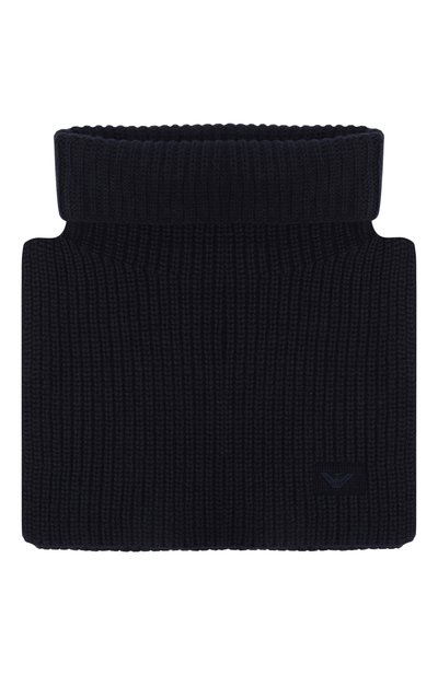 Шарф-манишка из хлопка и шерсти EMPORIO ARMANI, арт. EB000683/AF17338