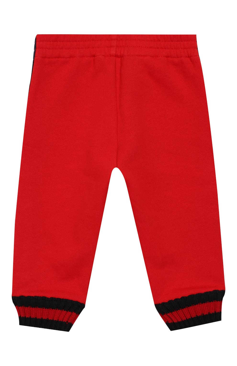 Хлопковые джоггеры GUCCI красного цвета по цене 21750 руб., арт. 497807/X9L52, фото 2 Хлопковые джоггеры GUCCI, арт. 497807/X9L52, фото 2