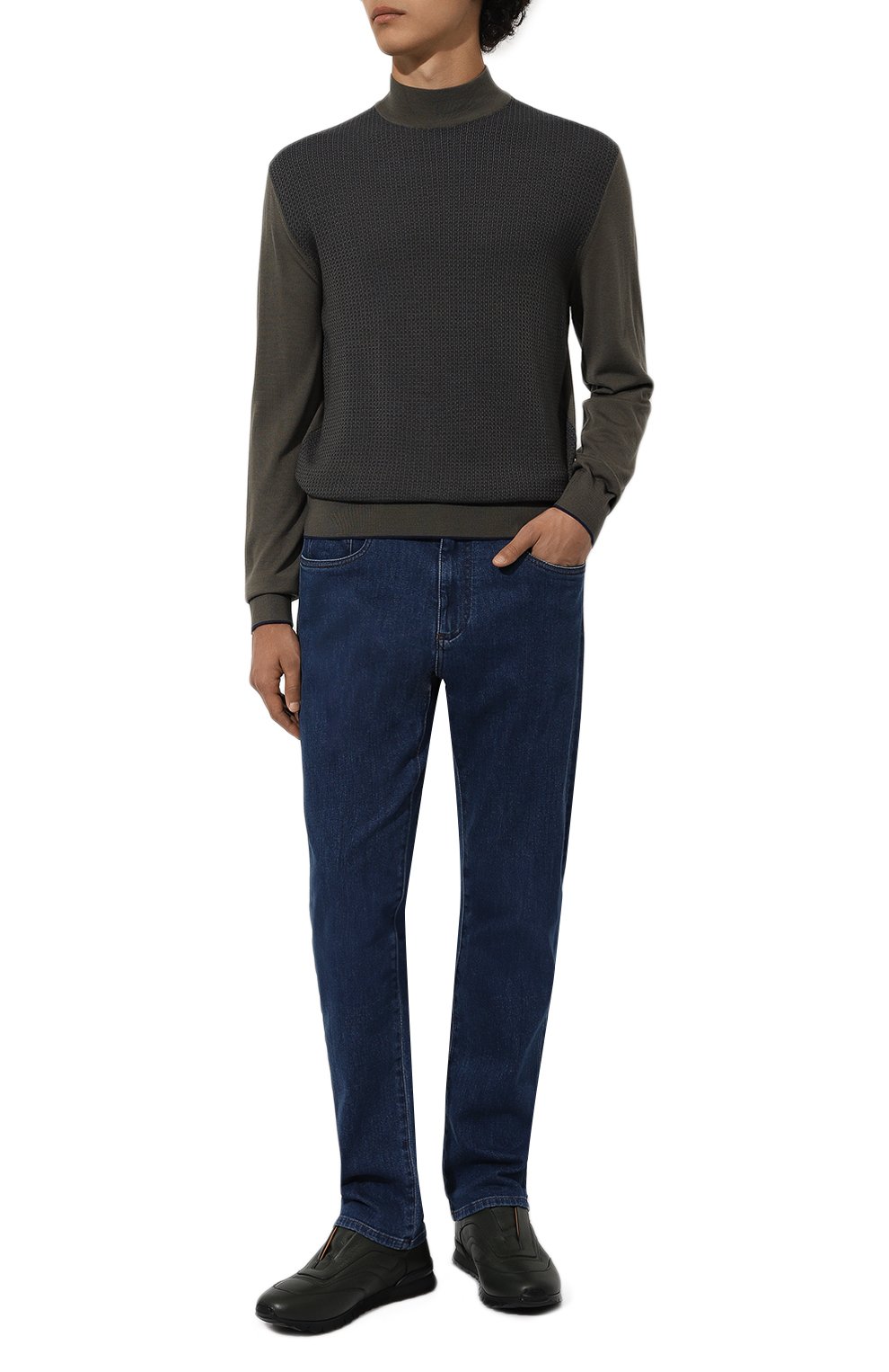 Водолазка из шерсти и шелка STEFANO RICCI, арт. KE06007AM1/E24303, фото 2