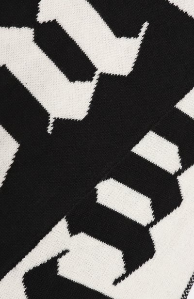 Шарф из хлопка и шерсти PALM ANGELS, арт. PBMA008C99KNI002, фото 2