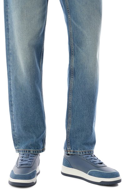 Кожаные кеды club fin PAUL&SHARK, арт. 14318003, фото 3