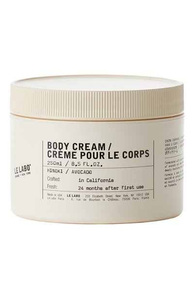 Крем для тела hinoki (250ml) LE LABO, арт. 842185102267, фото 1
