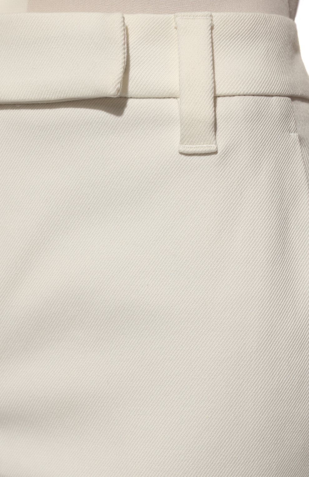 Хлопковые брюки BRUNELLO CUCINELLI молочного цвета по цене 101030 руб., арт. 221MA126P7258, фото 5 Хлопковые брюки BRUNELLO CUCINELLI, арт. 221MA126P7258, фото 5