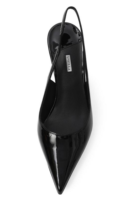 Комбинированные туфли Bella 80 Le Silla 4233B080LBPPGSL Чёрный  4233B080LBPPGSL Фото 6