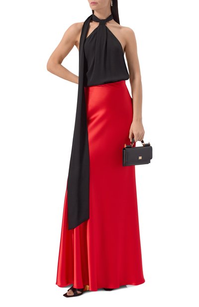 Атласная юбка KITON красного цвета по цене 207000 руб., арт. D54221K04S7517, фото 2 Атласная юбка KITON, арт. D54221K04S7517, фото 2