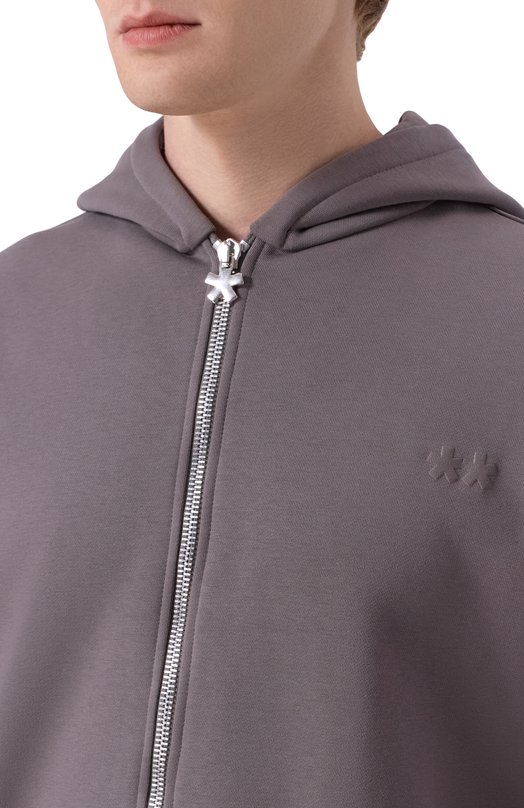 Хлопковая толстовка Comme des Fuckdown CFABM01862 Серый  CFABM01862 Фото 5