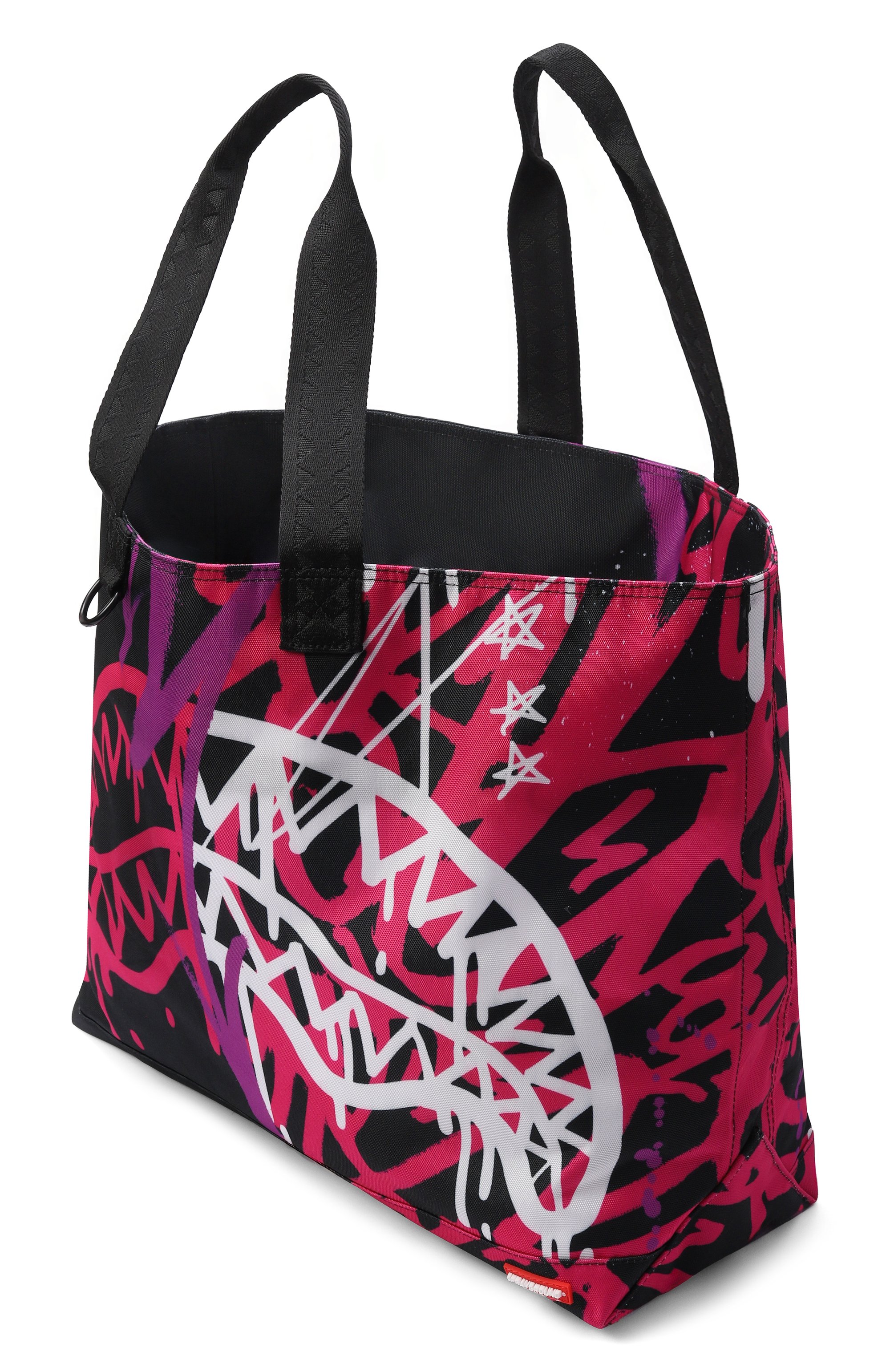 Сумка graff mayhem SPRAYGROUND черного цвета по цене 14800 руб., арт. 910T9259NSZ/GRAFF MAYHEM RMX BEACH T0TE, фото 3 Сумка graff mayhem SPRAYGROUND, арт. 910T9259NSZ/GRAFF MAYHEM RMX BEACH T0TE, фото 3