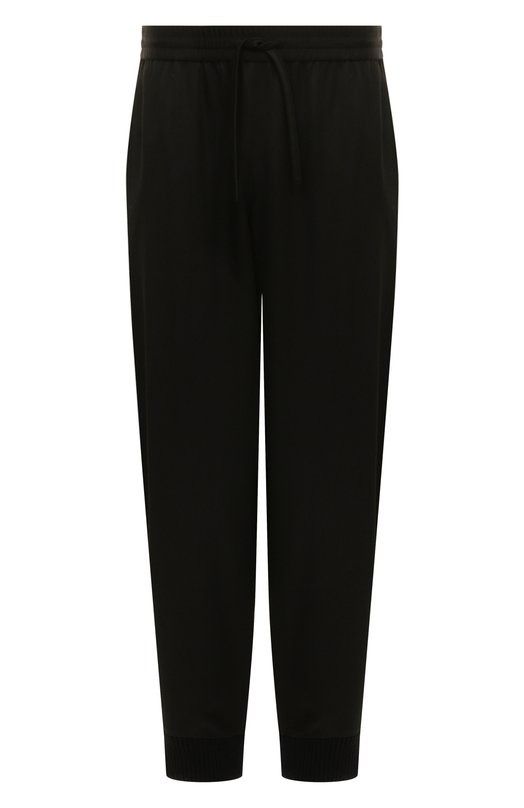 

Джоггеры из шерсти и вискозы Moschino, Чёрный