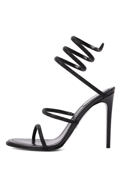 Текстильные босоножки cleo 105 RENE CAOVILLA, арт. C12538-105/R001, фото 4