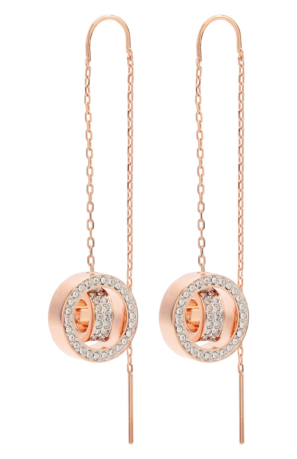 Серьги hollow SWAROVSKI золотого цвета по цене 12950 руб., арт. 5636504, фото 3 Серьги hollow SWAROVSKI, арт. 5636504, фото 3