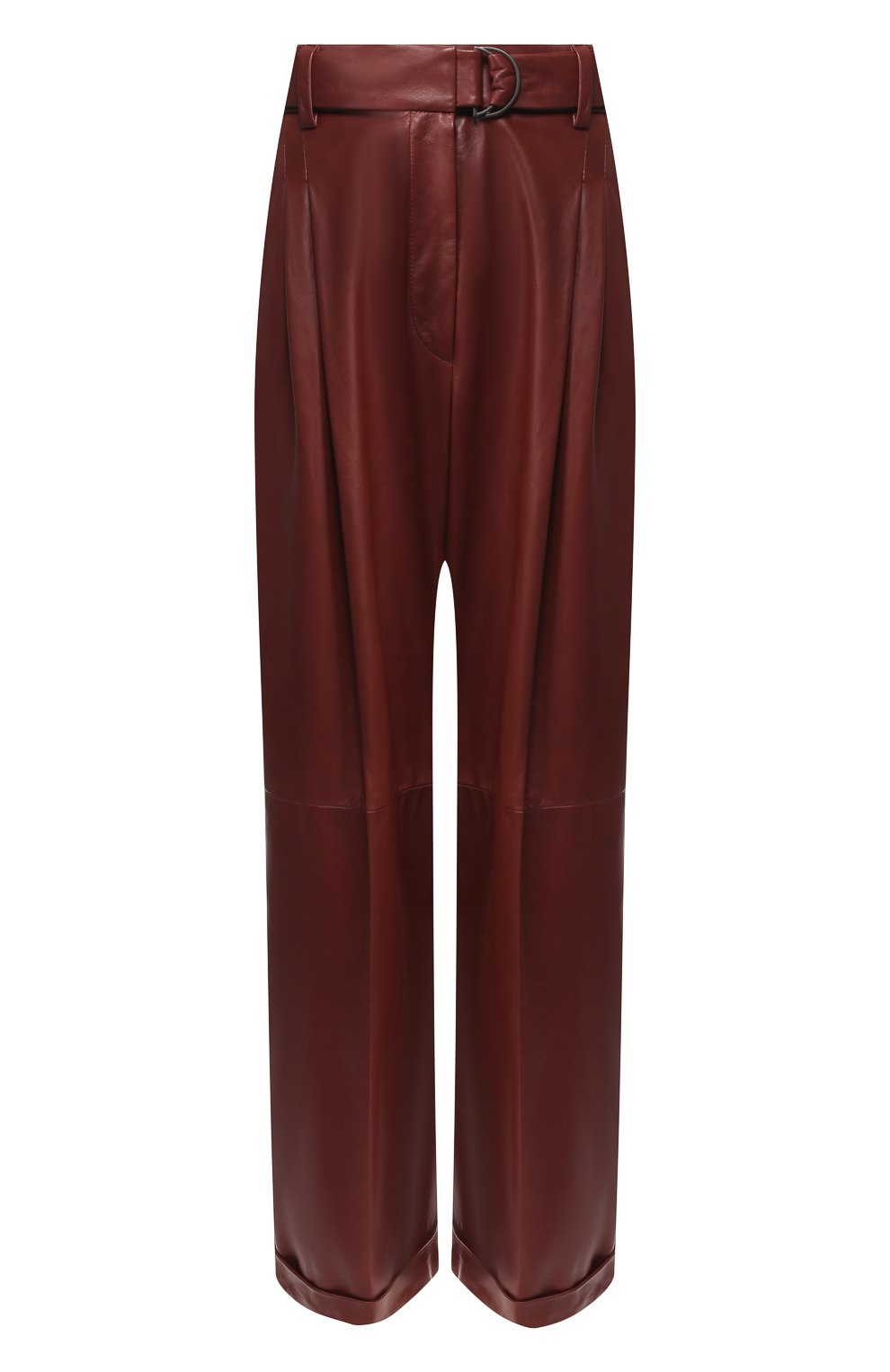 Кожаные брюки с отворотами BRUNELLO CUCINELLI, арт. M0GINP6748, фото 1