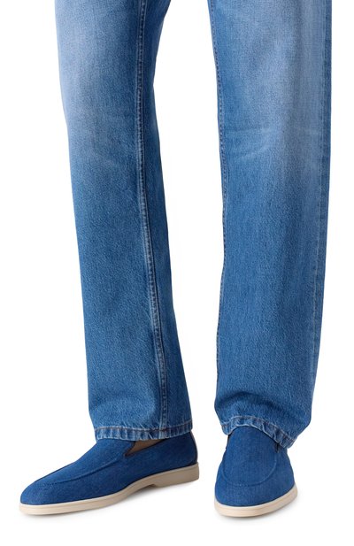 Текстильные лоферы DOUCAL'S, арт. DU3413NWMAPY838G, фото 3