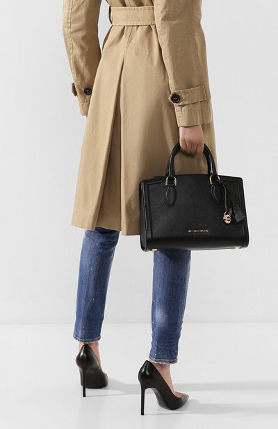 Сумка zoe medium MICHAEL MICHAEL KORS черного цвета по цене 55950 руб., арт. 30F9GZCS2L, фото 2 Сумка zoe medium MICHAEL MICHAEL KORS, арт. 30F9GZCS2L, фото 2