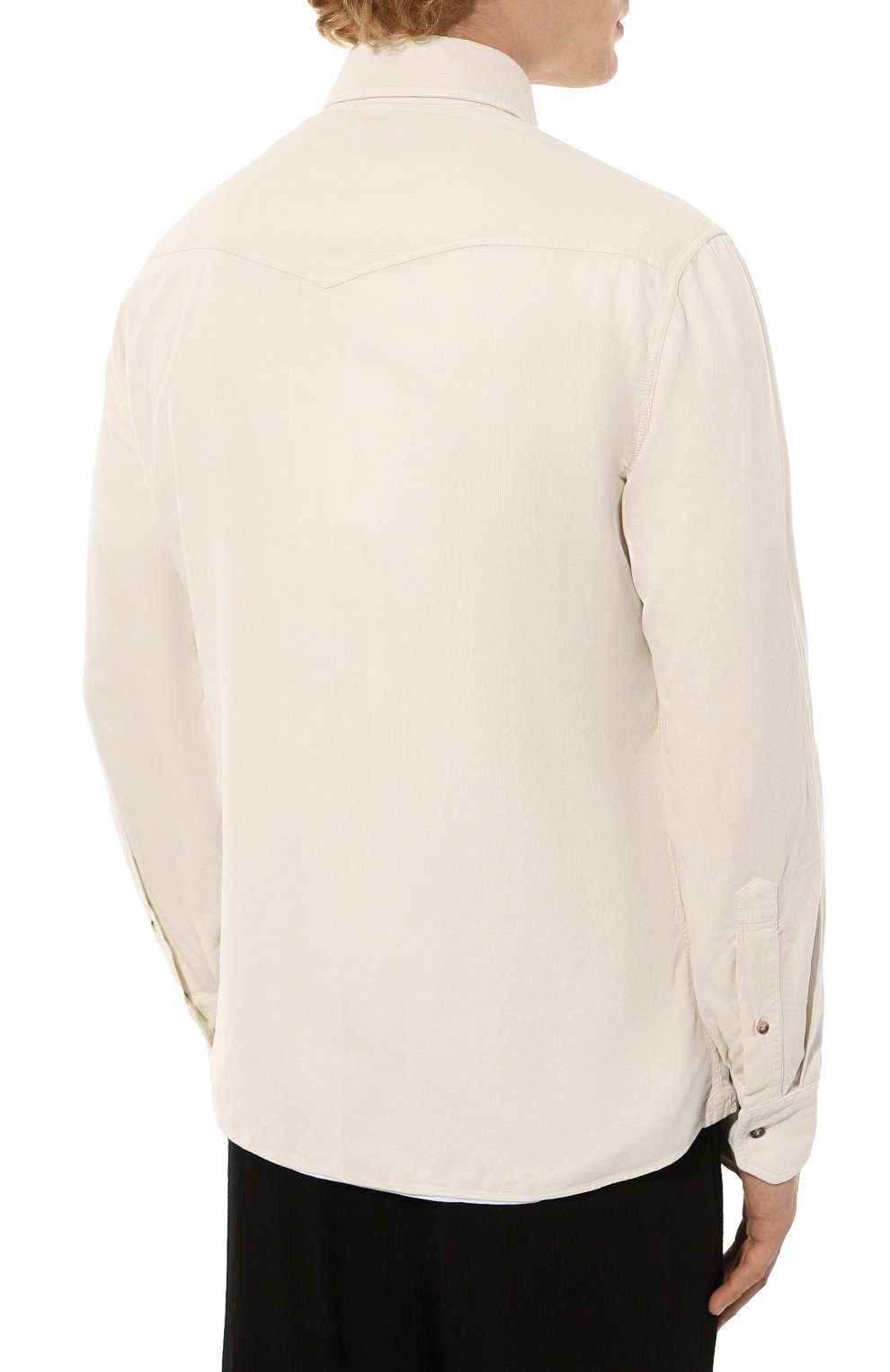 Вельветовая рубашка BRUNELLO CUCINELLI, арт. ML688B2151, фото 4