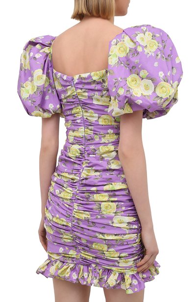 Хлопковое платье GIUSEPPE DI MORABITO, арт. SS21180DR-126-ST12, фото 4