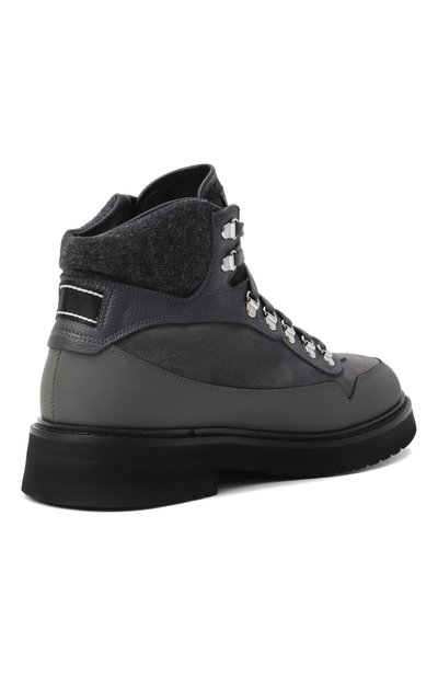 Кожаные хайкеры CAMERLENGO, арт. 16844/T0MSK M0NT0NE, фото 5