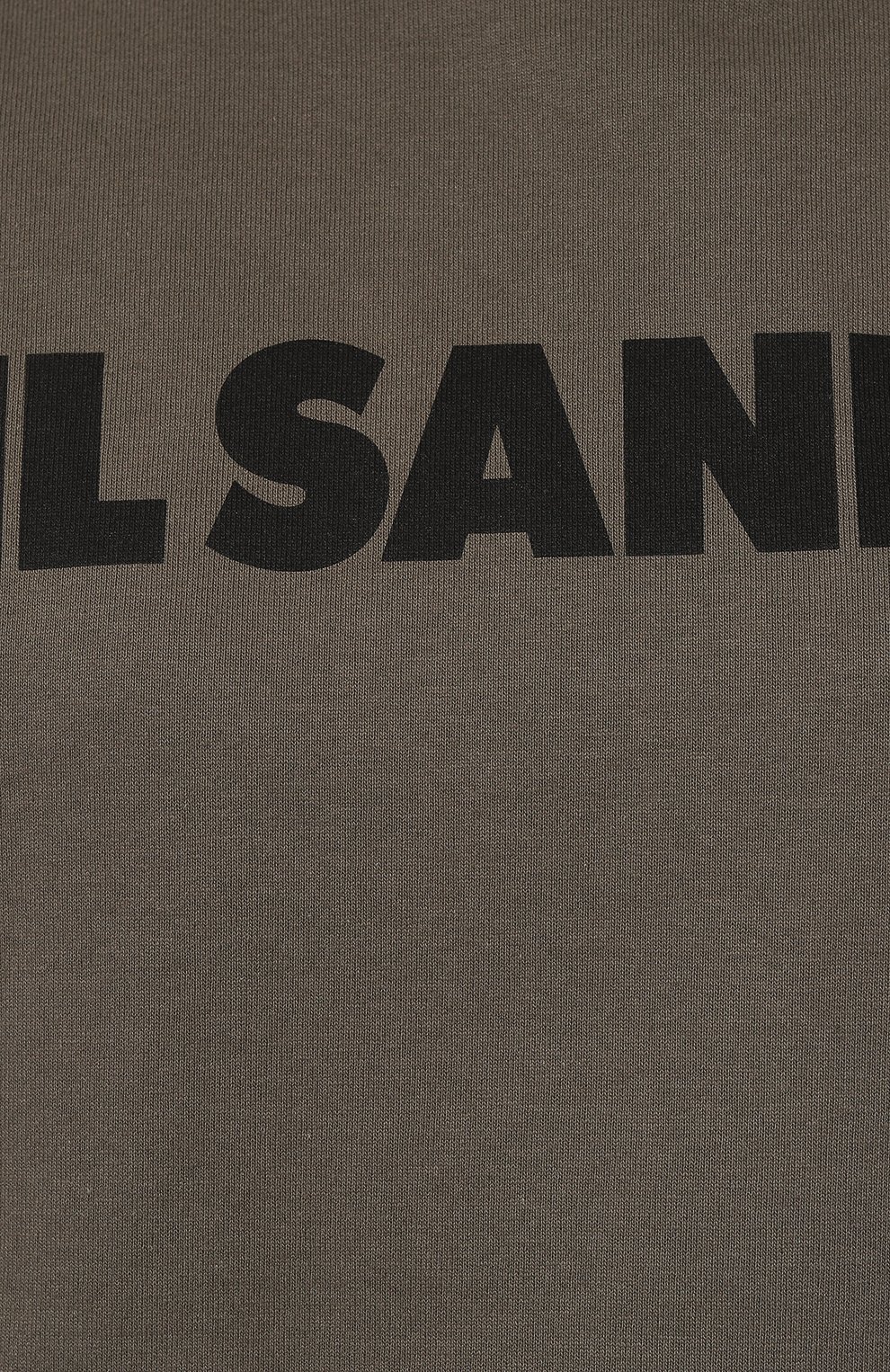 Хлопковый лонгслив JIL SANDER хаки цвета по цене 52750 руб., арт. J02GC0107/J20215, фото 5 Хлопковый лонгслив JIL SANDER, арт. J02GC0107/J20215, фото 5