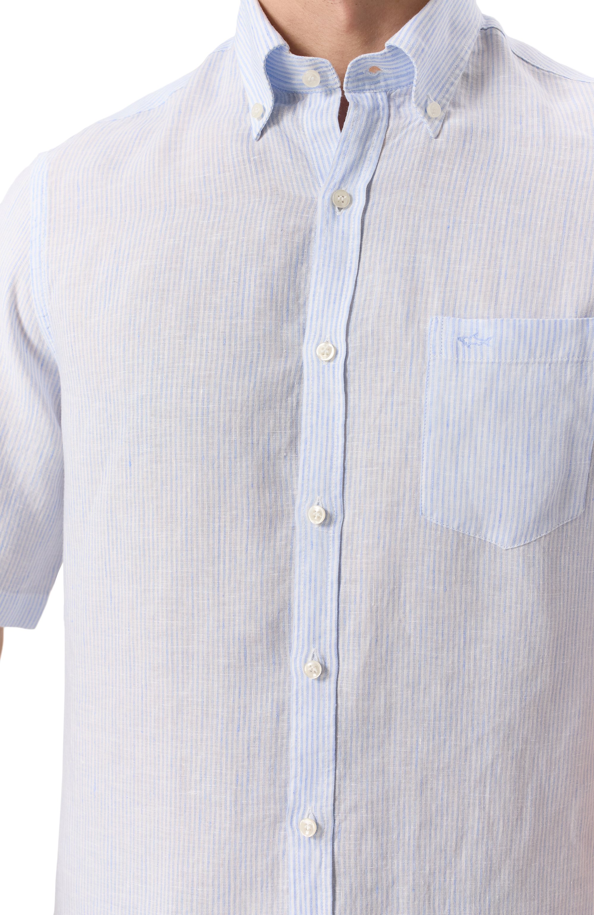 Льняная рубашка PAUL&SHARK, арт. 25413011, фото 5