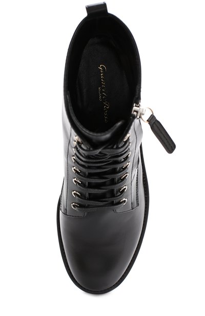 Кожаные ботинки на шнуровке GIANVITO ROSSI, арт. G70695.20CU0.VIP, фото 5