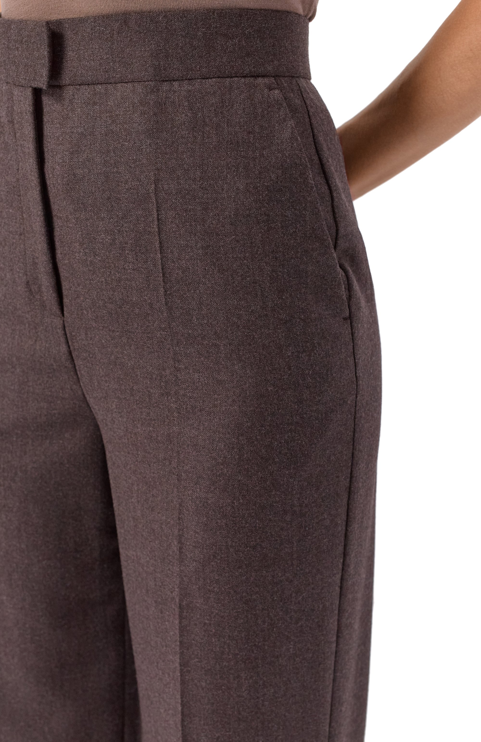 Шерстяные брюки AGNONA, арт. T70907E/U1142E, фото 5