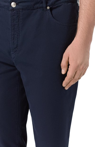 Хлопковые брюки BRUNELLO CUCINELLI, арт. M252DF101W, фото 5