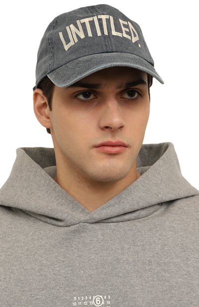 Хлопковая бейсболка DIEGO VENTURINO, арт. D3S4CAP-DIGGUNT/S, фото 2