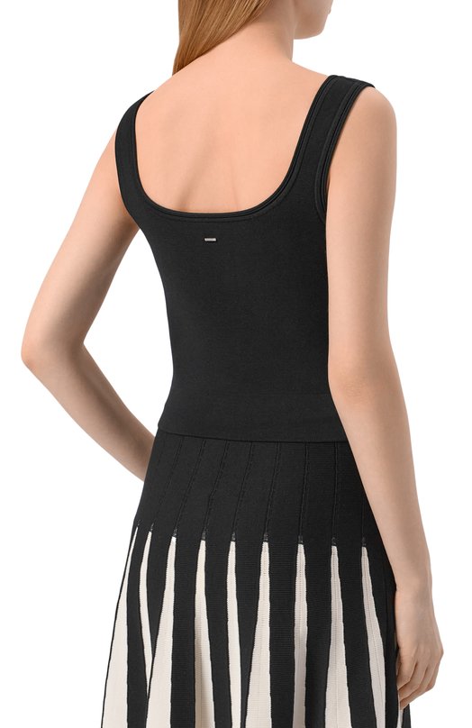 Топ из вискозы BOSS 50550877 Чёрный  50550877 Фото 4