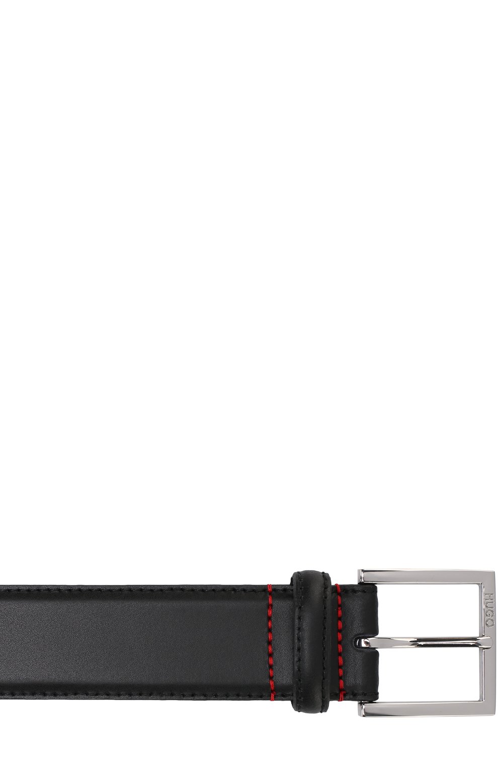 Кожаный ремень с металлической пряжкой HUGO, арт. 50385732, фото 3