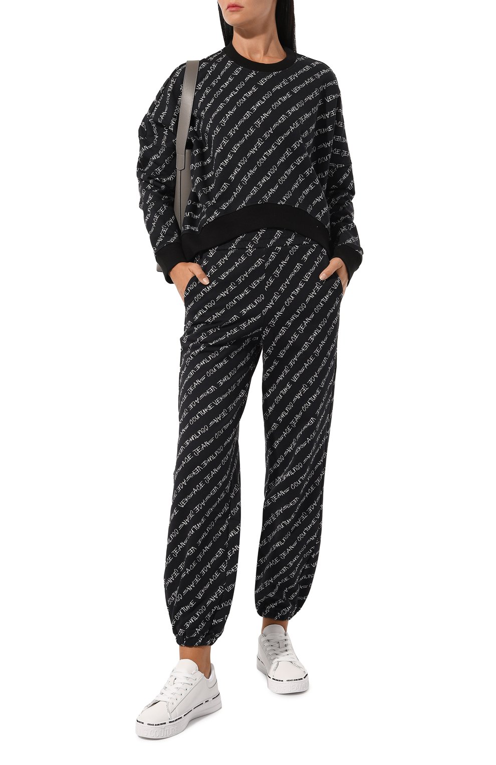 Хлопковые джоггеры VERSACE JEANS COUTURE, арт. 75HAA320/FS097, фото 2