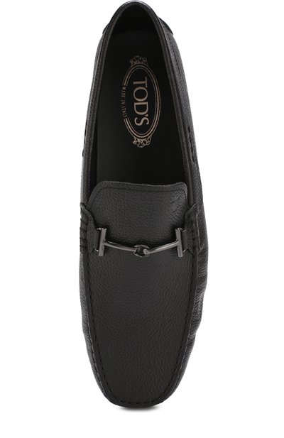 Кожаные мокасины с пряжкой TOD’S черного цвета по цене 56500 руб., арт. XXM0LR0Z120L1A, фото 5 Кожаные мокасины с пряжкой TOD’S, арт. XXM0LR0Z120L1A, фото 5