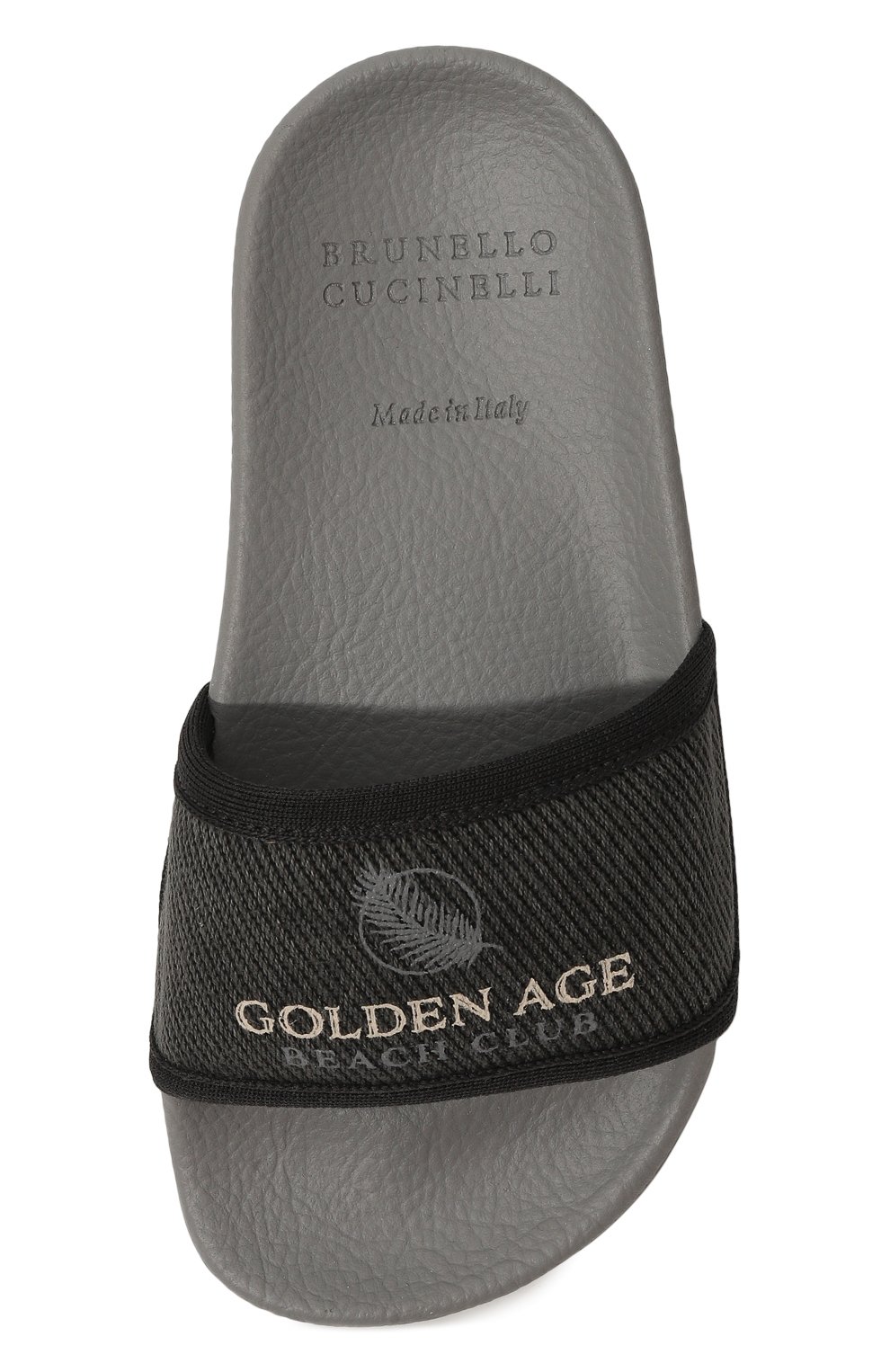 Текстильные шлепанцы BRUNELLO CUCINELLI, арт. BCTVNZR151, фото 4
