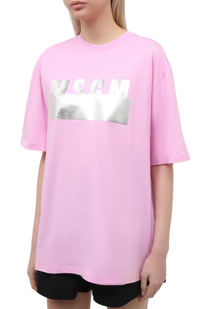 Хлопковая футболка MSGM, арт. 3041MDM180 217298, фото 3