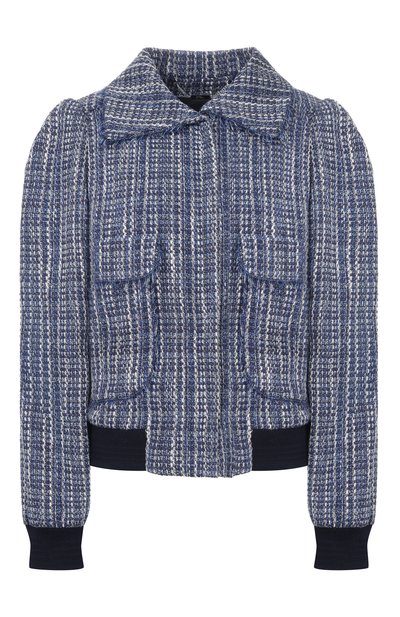 Женский твидовый бомбер KITON, арт. D61503K0934G