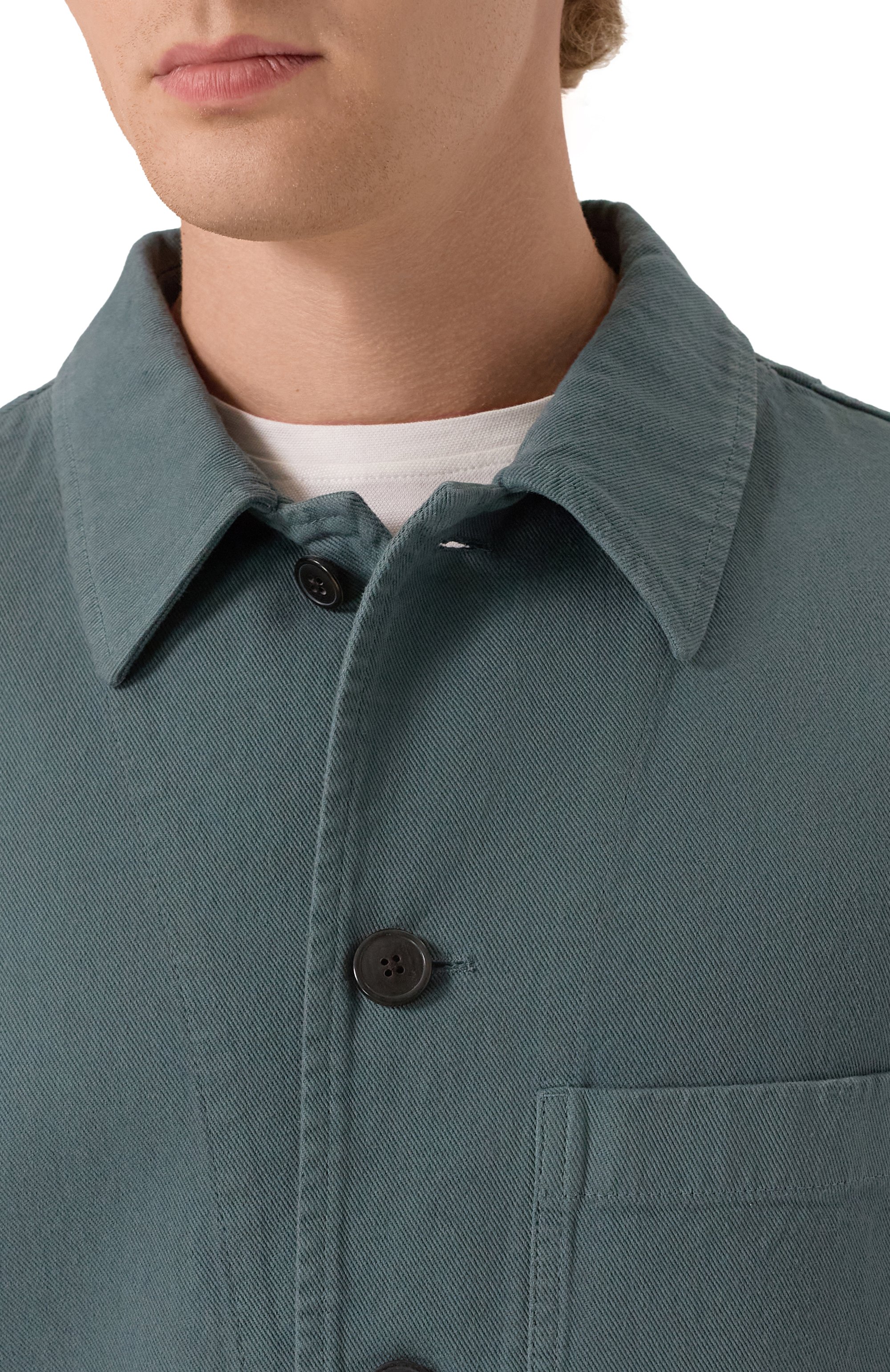 Хлопковая куртка DRIES VAN NOTEN, арт. 020448-2043-506, фото 5