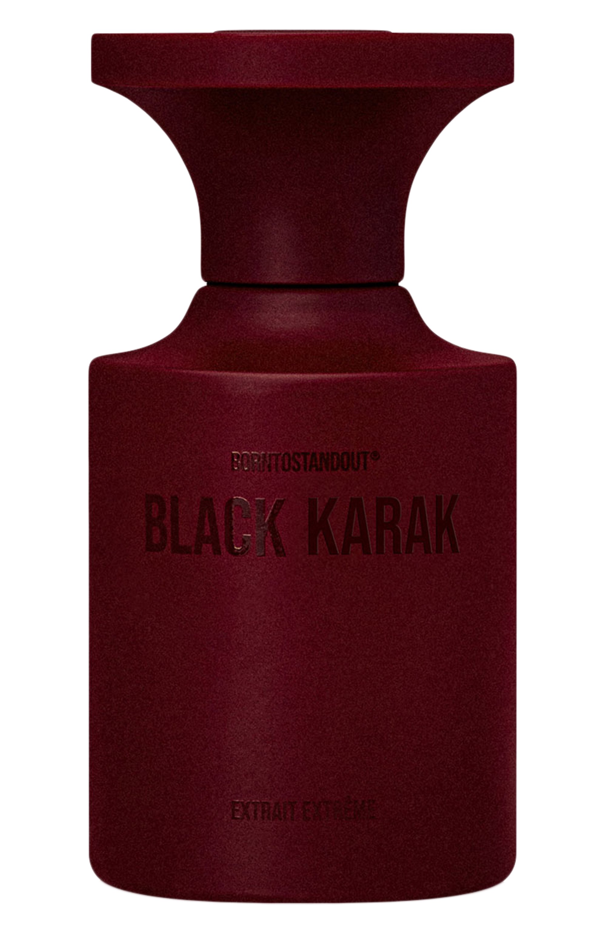 Духи black karak (50ml) BORNTOSTANDOUT бесцветного цвета по цене 27900 руб., арт. BTSOBKEX, фото 1 Духи black karak (50ml) BORNTOSTANDOUT, арт. BTSOBKEX, фото 1