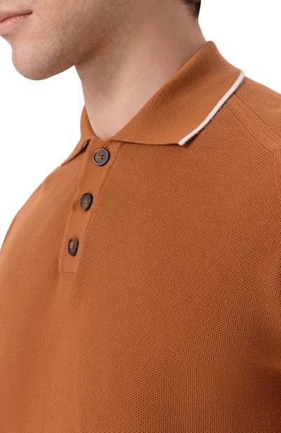 Хлопковое поло KITON, арт. UMM0761, фото 5