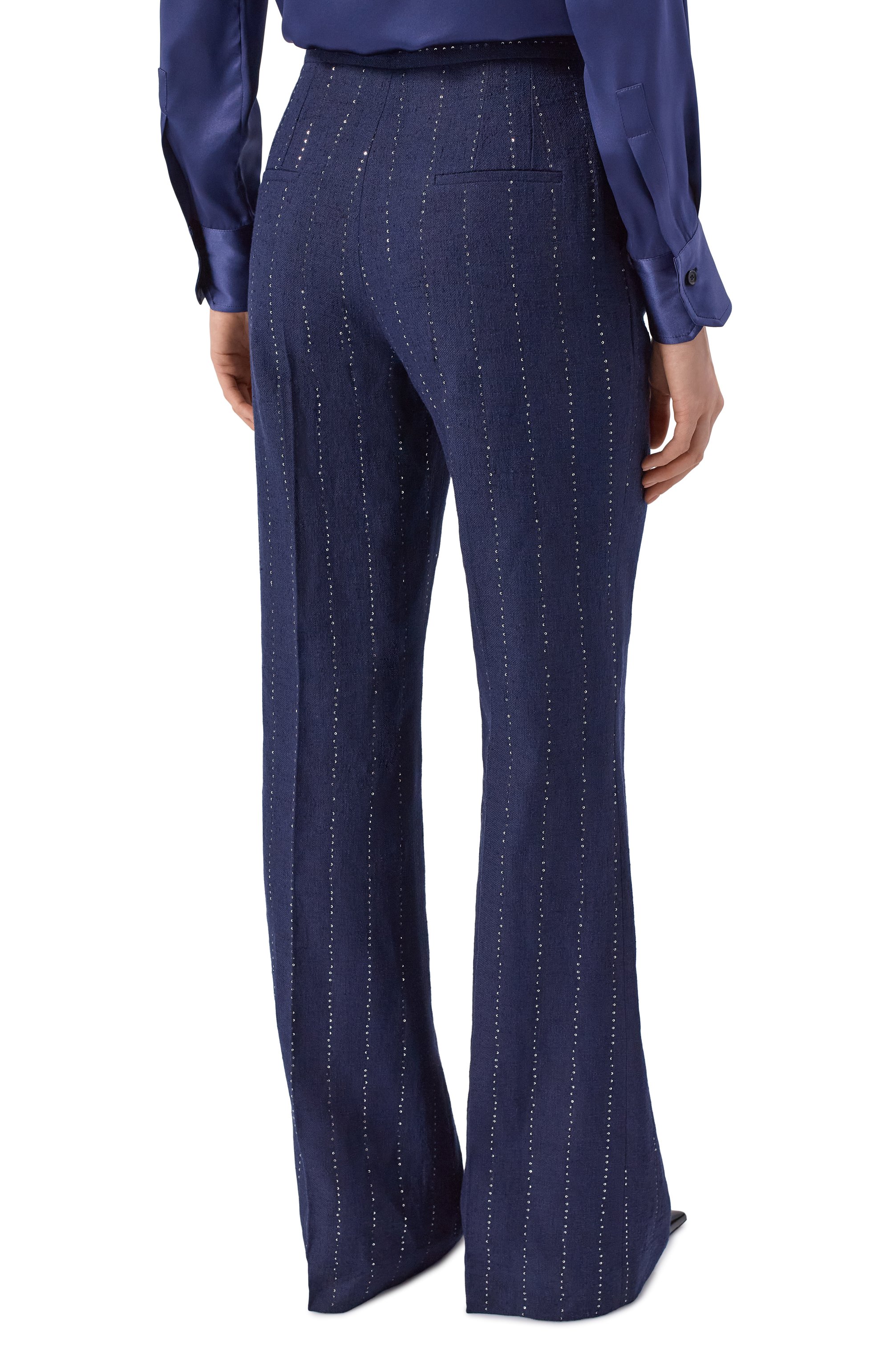 Брюки изо льна и шерсти KITON, арт. D60102K0940G02, фото 3