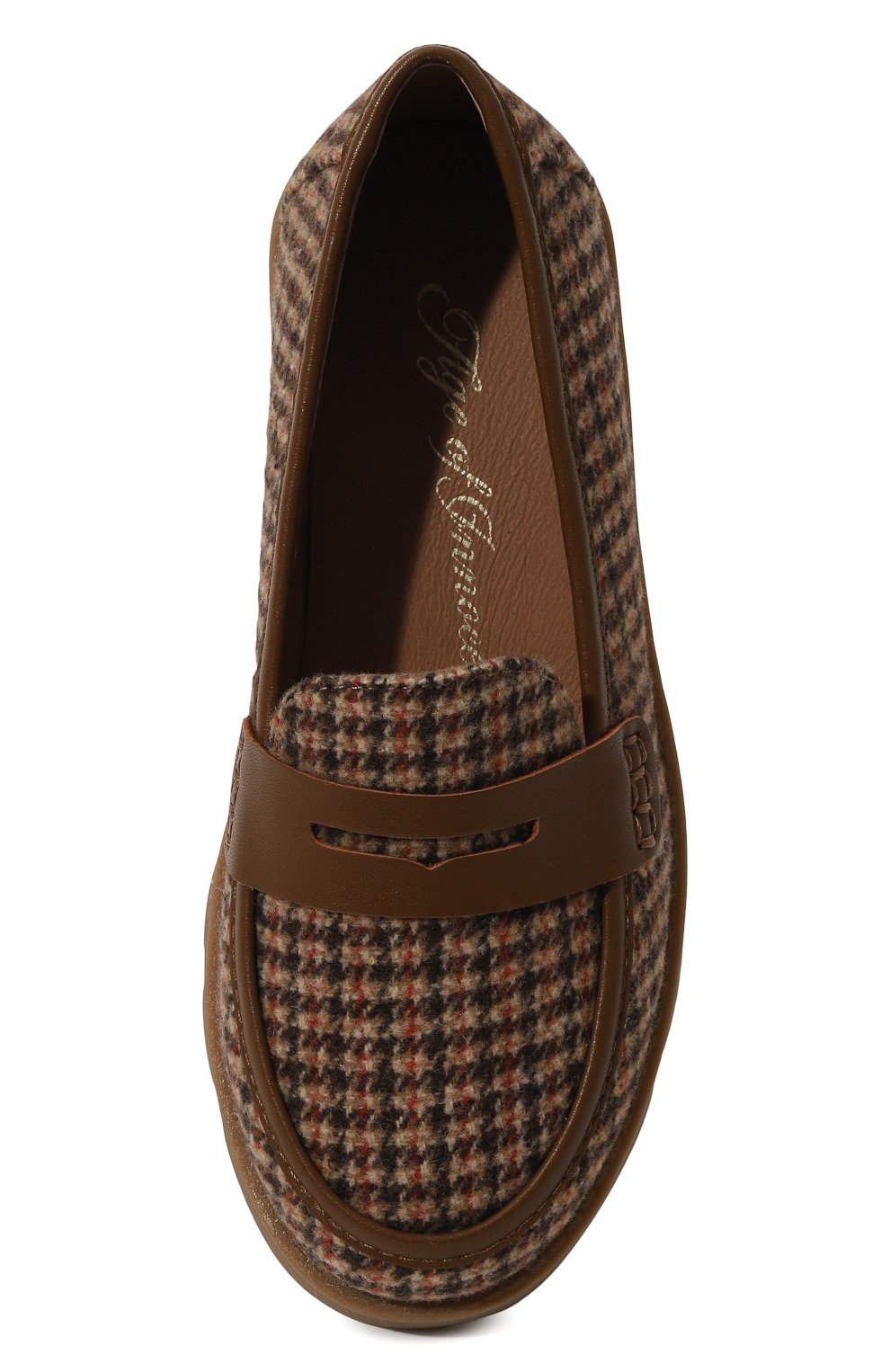 Шерстяные лоферы paula AGE OF INNOCENCE, арт. 000361/PAULA PLAID/30, фото 4