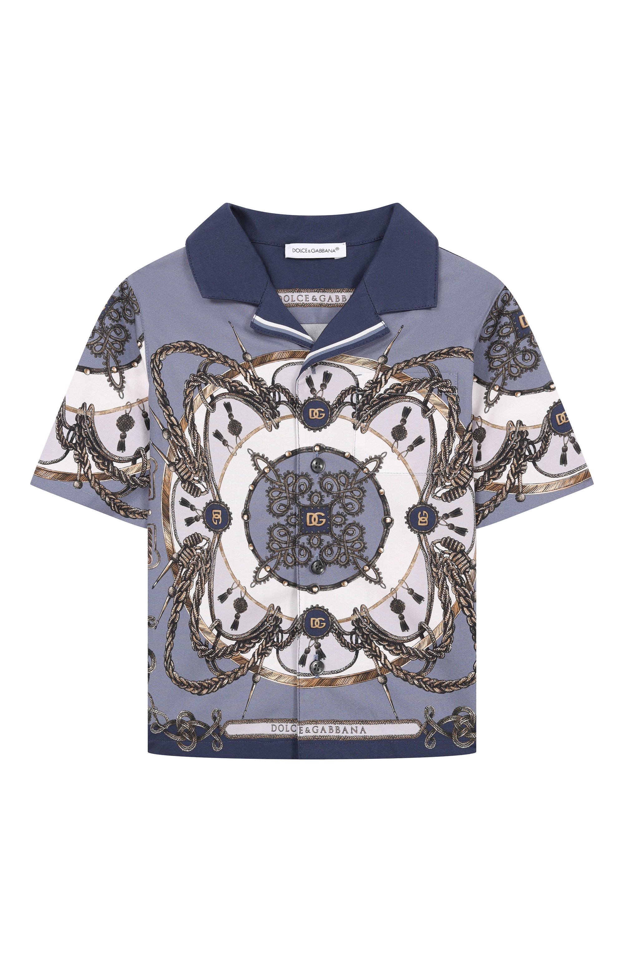 Хлопковая рубашка DOLCE & GABBANA, арт. L14S82/FI5NQ, фото 1