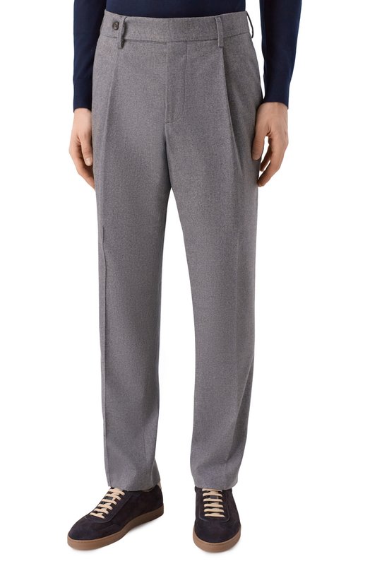Брюки из шерсти и кашемира Colombo PA00554/61088-10 Серый  PA00554/61088-10 Фото 3
