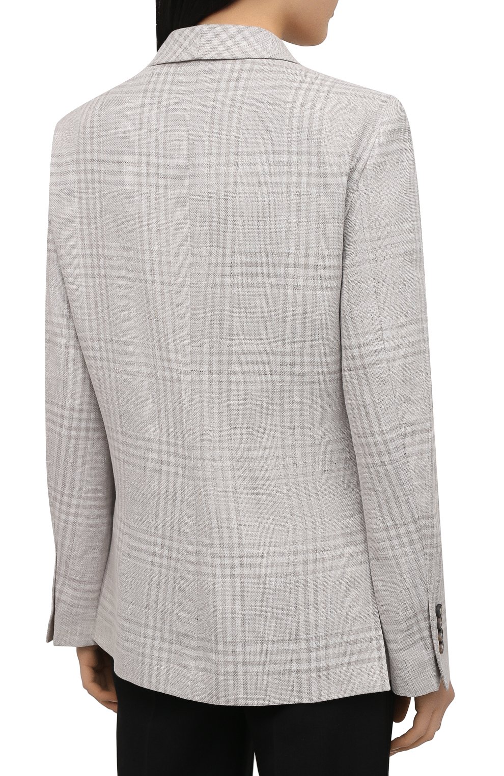 Жакет из льна и шерсти EMPORIO ARMANI, арт. 0NG4ET/02167, фото 4