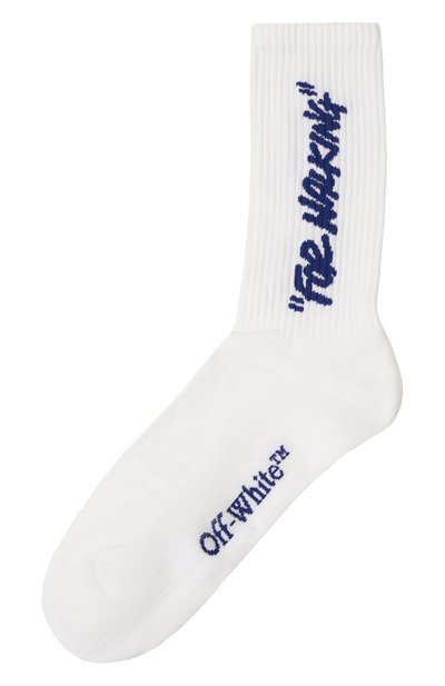 Хлопковые носки OFF-WHITE, арт. 0MRA085F24KNI001, фото 1