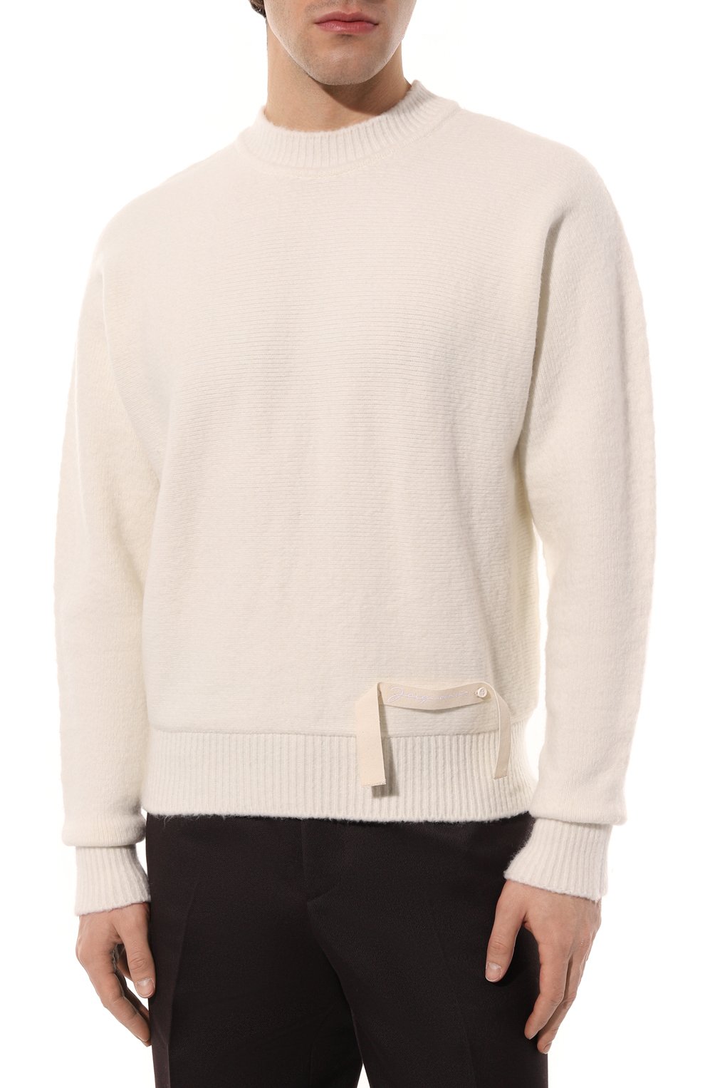 Свитер JACQUEMUS, арт. 22H226KN065/2108WHITE, фото 3