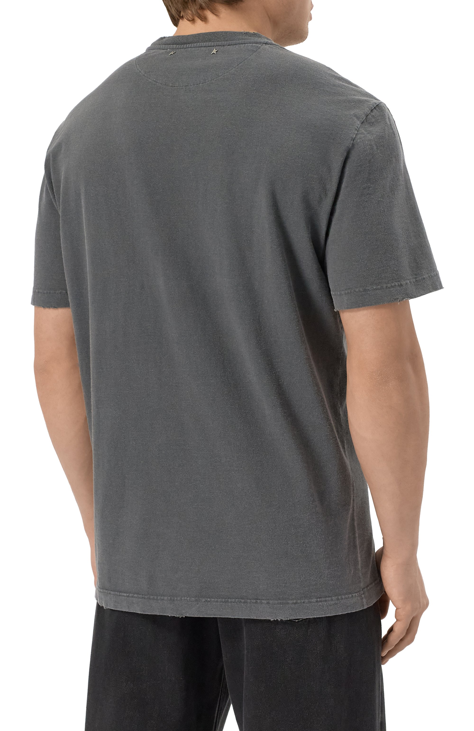 Хлопковая футболка GOLDEN GOOSE DELUXE BRAND, арт. GMP01220.P000671, фото 4