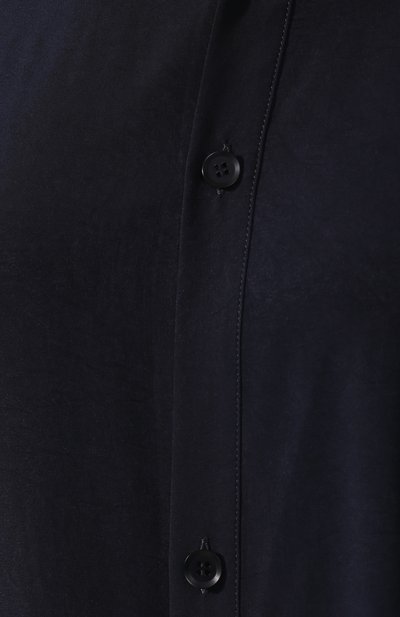 Платье YOHJI YAMAMOTO темно-синего цвета по цене 56250 руб., арт. YJ-D03-500, фото 5 Платье YOHJI YAMAMOTO, арт. YJ-D03-500, фото 5