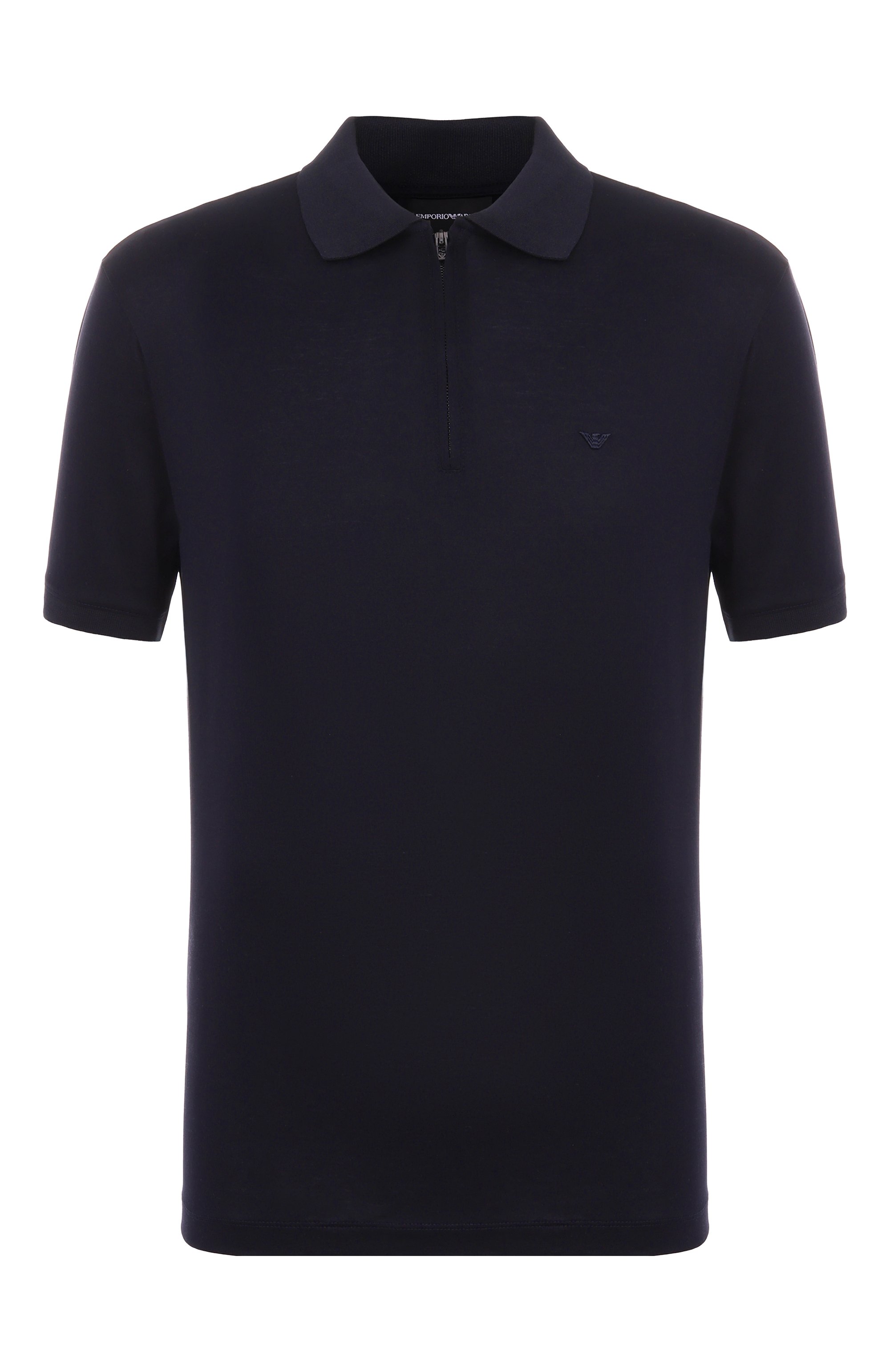 Поло из лиоцелла и хлопка EMPORIO ARMANI, арт. EM001082/AF10017, фото 1