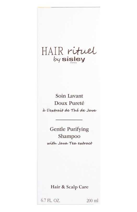 фото Мягкий очищающий шампунь с экстрактом яванского чая gentle purifying shampoo (200ml) hair rituel by sisley