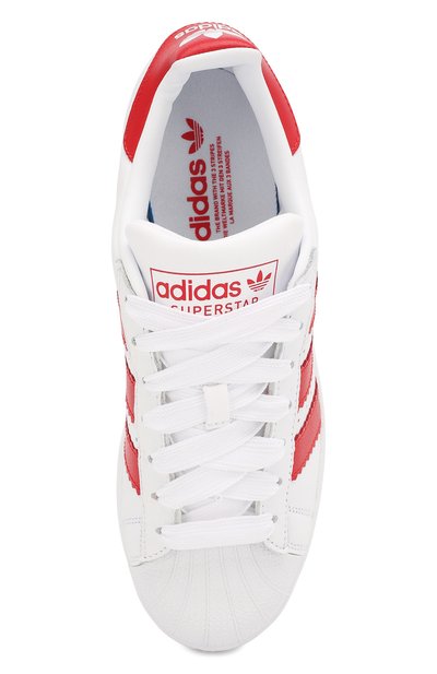 Кожаные кеды superstar ADIDAS ORIGINALS, арт. BD7370, фото 5
