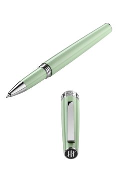 Ручка-роллер MONTEGRAPPA светло-зеленого цвета, арт. ISA1RRAG | Фото 4 (Материал сплава: Сталь; Региональные ограничения белый список (Axapta Mercury): Не проставлено; Нос: Не проставлено; Ограничения доставки: m-style)