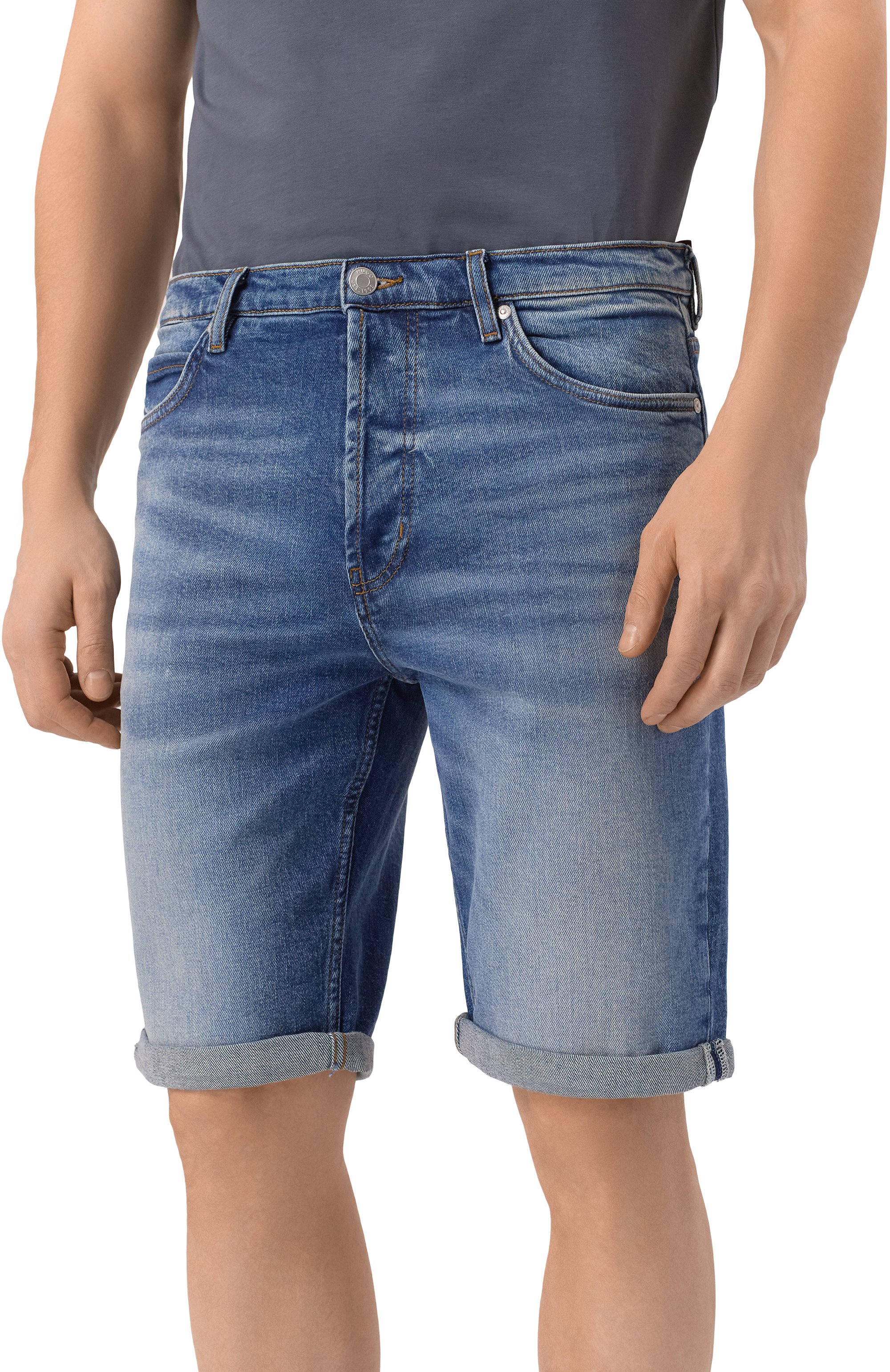 Джинсовые шорты hugo 634/s HUGO, арт. 50537719, фото 3